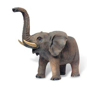 Jucarie moale Elefant 30 cm de la Bullyland - Jucarii realistice, vopsite manual.